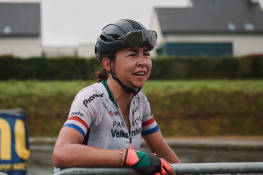 Anouska Koster (NED) after the 2020 GP de Plouay - Lorient Agglomération Trophée WNT, a 101.1 km road race in Plouay, France on August 25, 2020. Photo by Sean Robinson/velofocus.com
