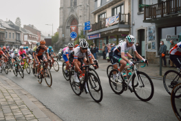 Anouska Koster (NED) at the 2020 La Flèche Wallonne Femmes, a 124 km road race in Huy, Belgium on September 30, 2020. Photo by Sean Robinson/velofocus.com
